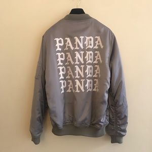 Custom Silver Bomber Jacket- Unisex
